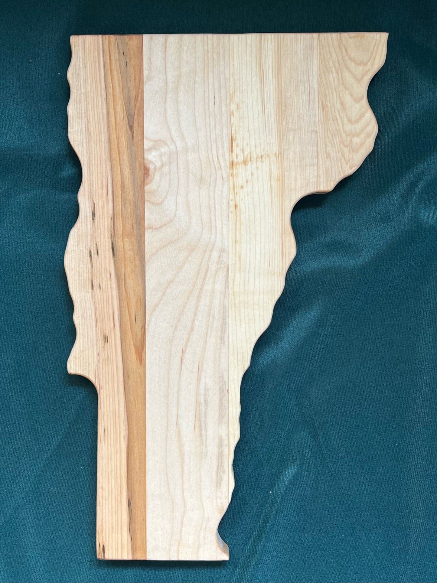 State of Vermont Maple Wood Wall Hanging